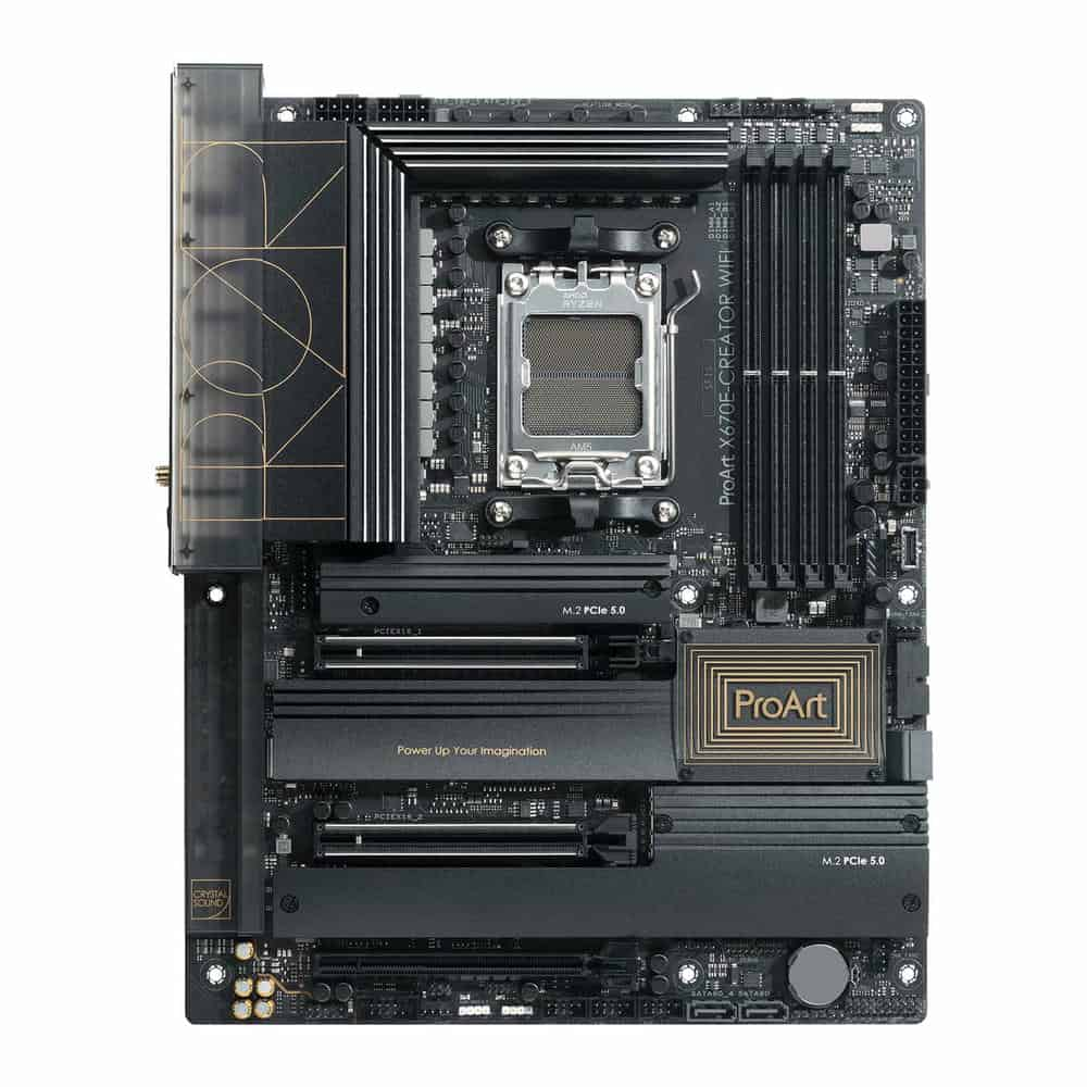 (image for) ASUS AMD Ryzen ProArt X670E-CREATOR WIFI AM5 PCIe 5.0 DDR5 ATX Motherboard